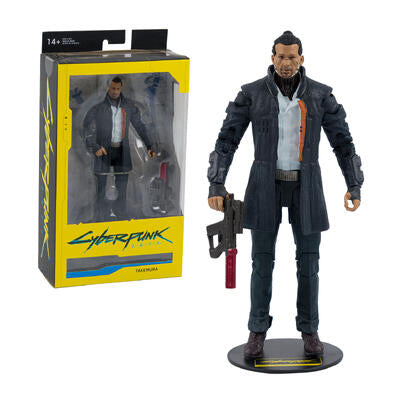 cyberpunk takemura action figure - 7 in -- 4 per case