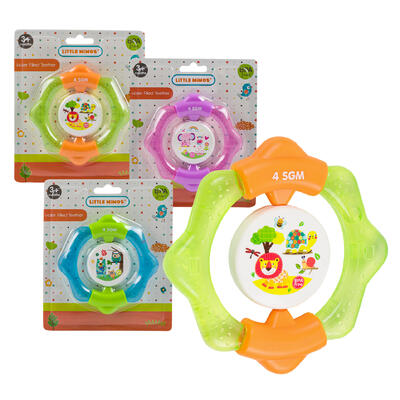 little mimos spin water filled teether - assorted -- 48 per case