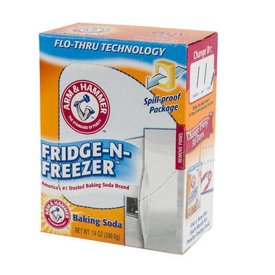 arm and hammer fridge and freezer baking soda - 14oz -- 12 per case
