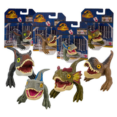jurassic world uncaged pop ups action figure  -- 4 per case