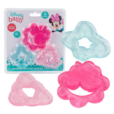 disney minnie mouse teethers - 3 pack -- 12 per box