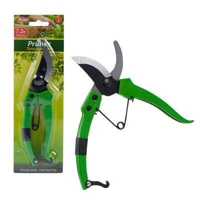 pruner with plastic handle - 7.3 inch - -  -- 24 per case