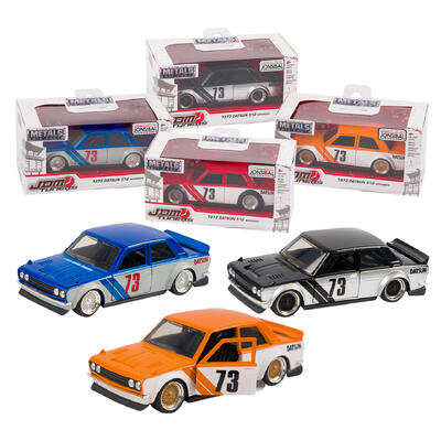 diecast 1973 model toy cars - assorted -- 24 per case