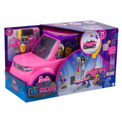 barbie big city dream toy car - -  -- 1 per case