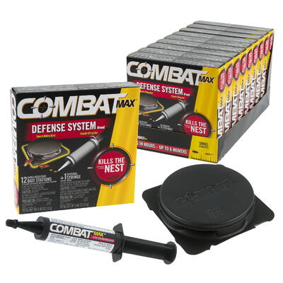 combat roach killing bait and gel set -- 9 per case