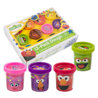 sesame street dough cans -  - 2oz -- 6 per case