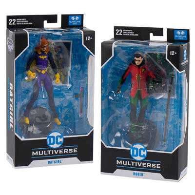 dc wave action figures - 7 inch - 2 assortments -  -- 6 per case