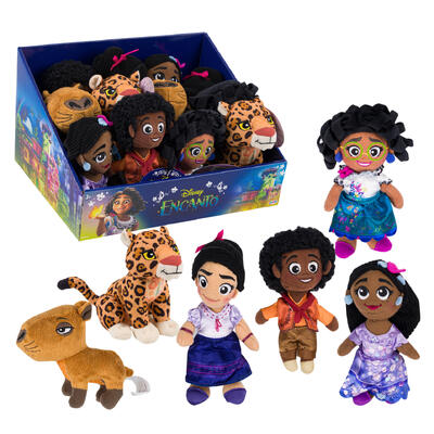 encanto plush- 6 - assorted -- 12 per case