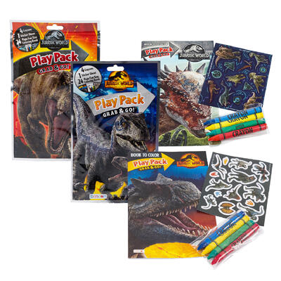 jurassic world play pack -- 48 per case