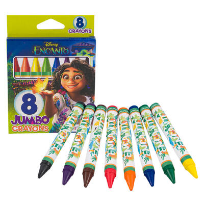 disney encanto 8ct jumbo crayons -- 24 per case