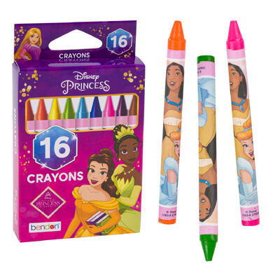 disney princess 16ct crayons -- 24 per case