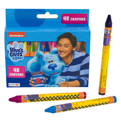 blue s clues and you 48ct crayons -- 24 per case