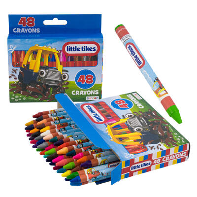 little tikes 48ct crayons -- 24 per case