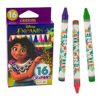 disney encanto 16ct crayons -- 24 per case