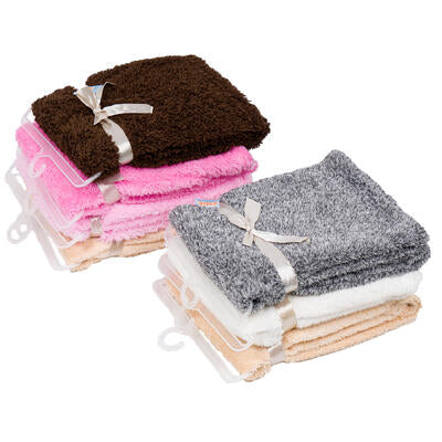 plush baby blanket- 30x40 - 8 assortments -- 12 per case