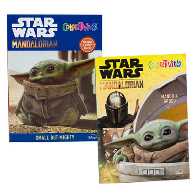 baby yoda 64pg coloring book -- 36 per case