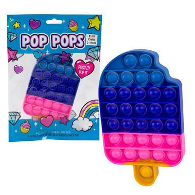 bubble popper popsicle toy -- 12 per case