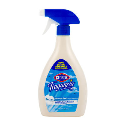 clorox fraganzia morning sky fabric spray- 22oz -- 12 per case