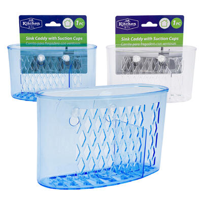 sink caddy w suction cups- 2.63 - 2 assortments -- 48 per case