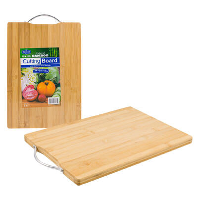 kitchen and co bamboo cutting board- 13.4 -- 24 per case