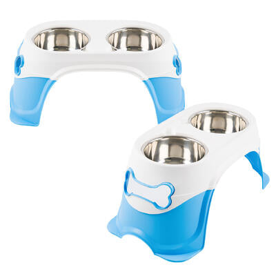 pet food feeder- 18.5 l- blue -- 10 per case