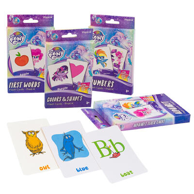 my little pony 36ct pre k education flash cards -- 24 per case