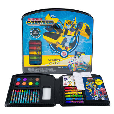 transformers 50pc art set -- 6 per case