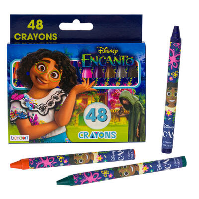 disney encanto 8ct jumbo crayons -- 24 per case