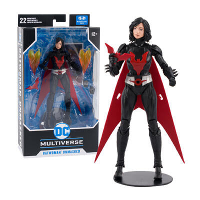 dc multiverse batwoman unmasked action figure -- 6 per case