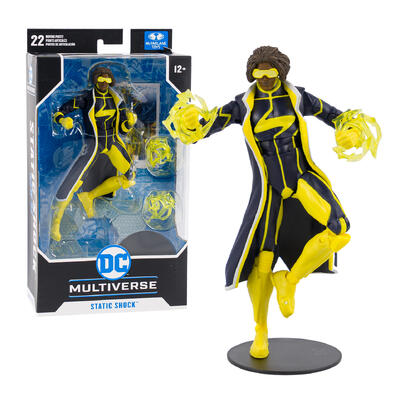 dc multiverse static shock action figure- 7 -- 6 per case