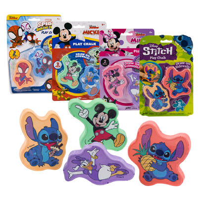 disney 2pc chalk- 4 assortments -- 24 per box