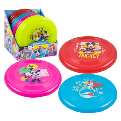 disney flying disk toy- 9 - 4 assortments -- 24 per box