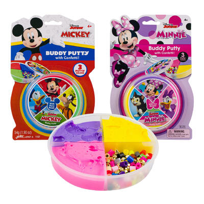 disney putty set w confetti- 6 x9 -- 24 per box