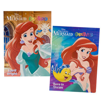 my little mermaid 64pg coloring book -- 36 per case