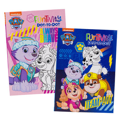 paw patrol 64pg coloring book- 2 assortments -- 36 per case