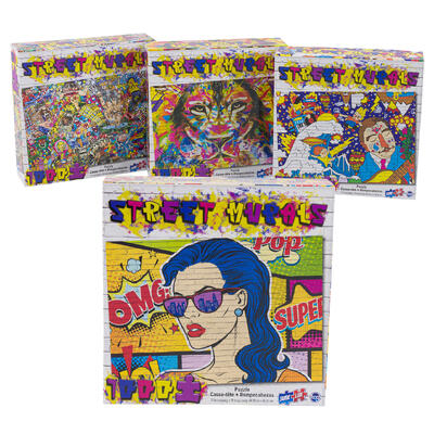 street murals collection 1000pc puzzle as is -- 6 per case