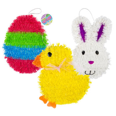 easter wall plaque decor- 7 - 3 assortments -- 36 per case