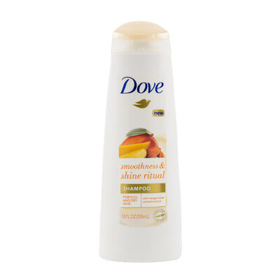 dove smoothness and shine shampoo- 12oz -- 6 per case