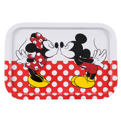 mickey and minnie rectangular tray- 13-1 2 l -- 12 per case