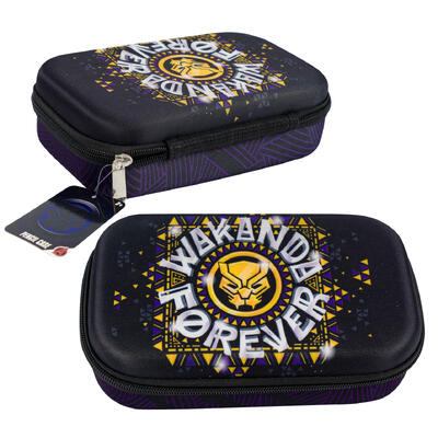 black panther pencil case w zipper -- 12 per case