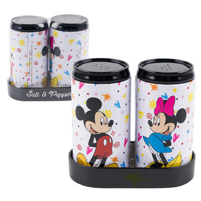 mickey and minnie salt and pepper shaker -- 12 per case