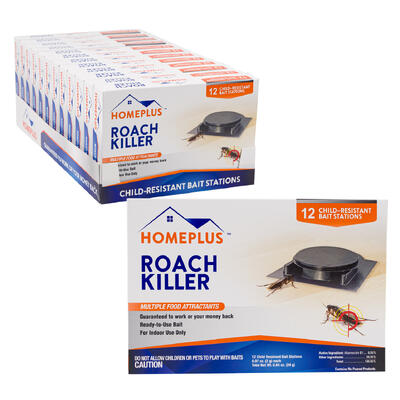 pic 12ct homeplus roach killer -- 12 per case