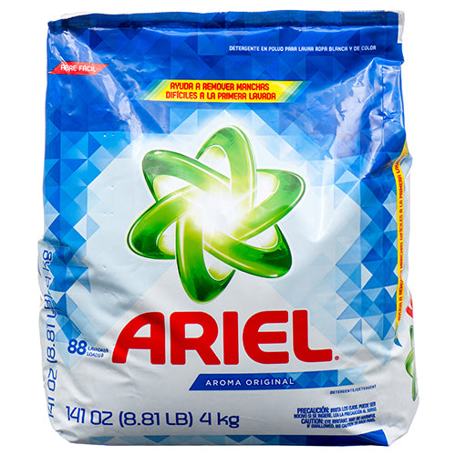 ariel powder detergent 141 oz 4 kg -- 5 per case
