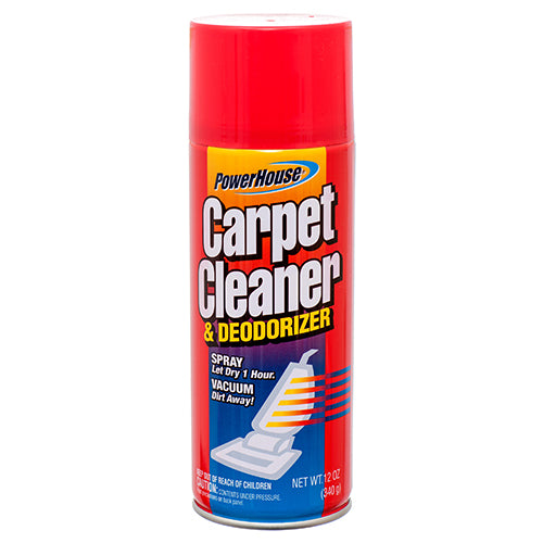 carpet cleaner aerosol spray 12 oz  -- 12 per case