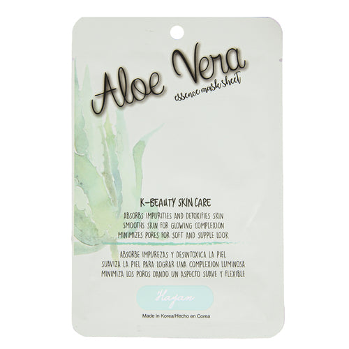 face sheet skin aloe vera -- 10 per box