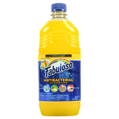 fabuloso antibacterial sparkling citrus 16.9 oz -- 24 per case