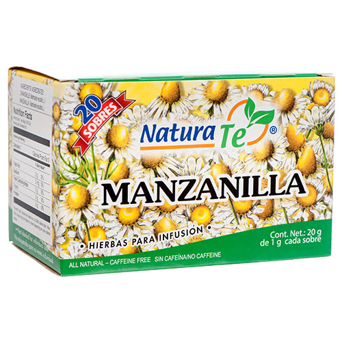 natura te chamomile tea - 20 bags per case -  -- 24 per case