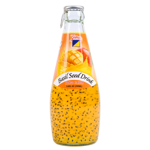 gabriela basil seed drink mango 9.8 oz crv -- 24 per case