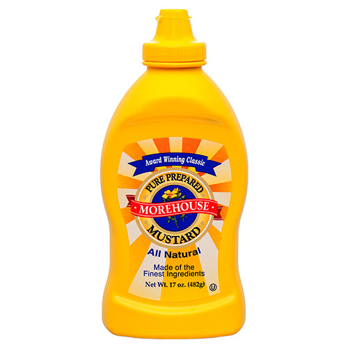 morehouse mustard squeeze 17 oz -  -- 12 per case