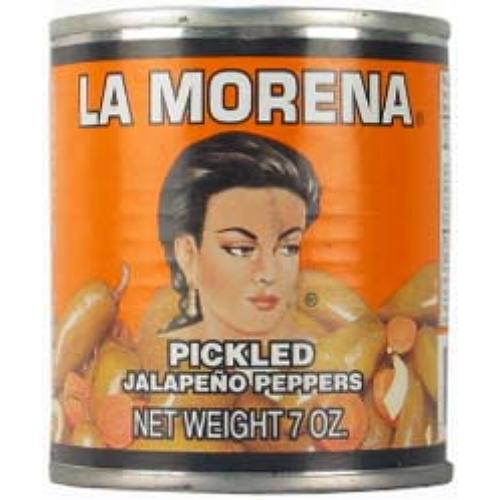 la morena whole jalapeños - 24 pack - 7 oz -- 24 per case